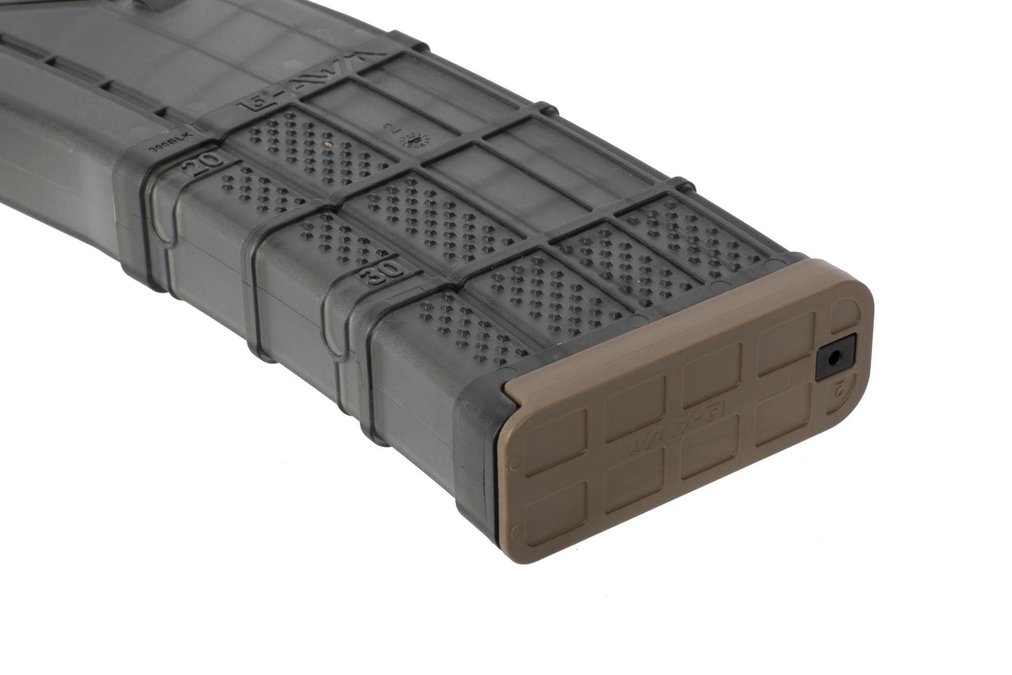 Lancer Systems L5AWM 30-Round AR-15 Magazine - 300 BLK - Smoke